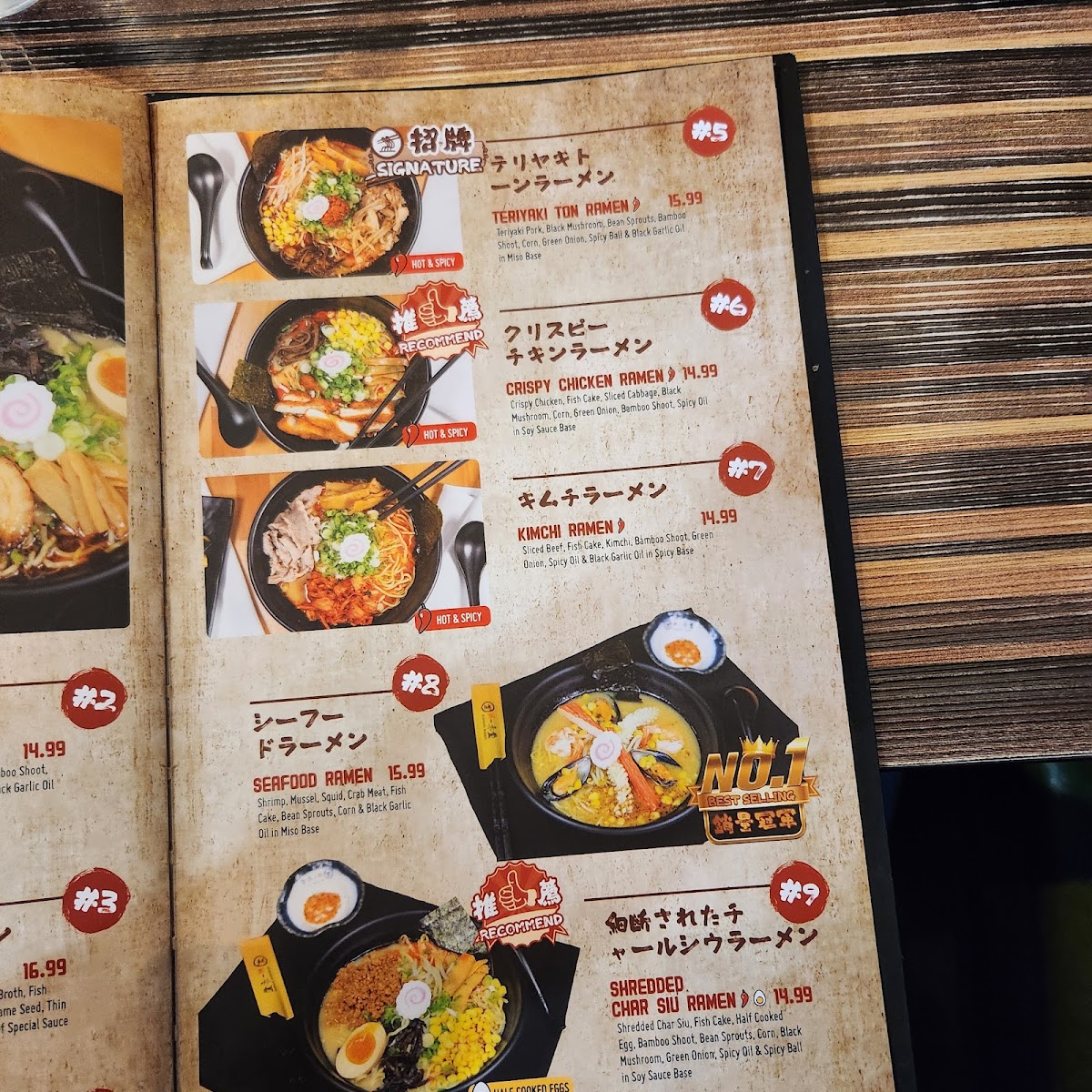 Menu Ichiddo Ramen-7